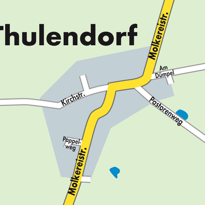 Stadtplan Thulendorf