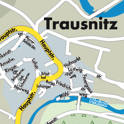 Stadtplan Trausnitz