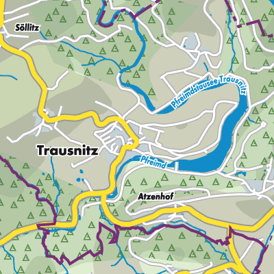Übersichtsplan Trausnitz