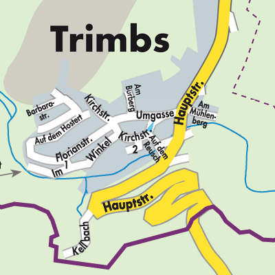 Stadtplan Trimbs