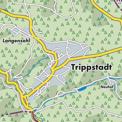 Übersichtsplan Trippstadt