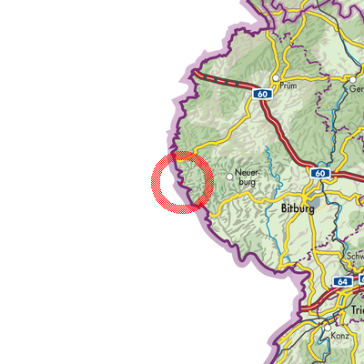 Landkarte Übereisenbach