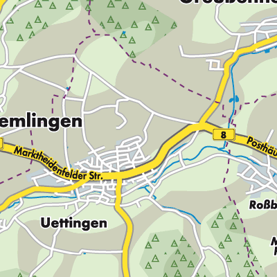 Übersichtsplan Uettingen