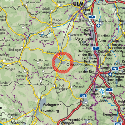 Landkarte Ummendorf