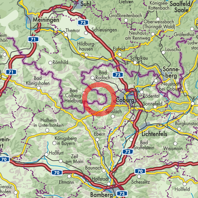 Landkarte Ummerstadt