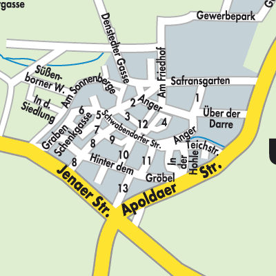 Stadtplan Umpferstedt