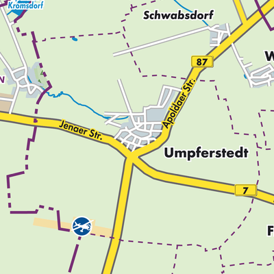 Übersichtsplan Umpferstedt