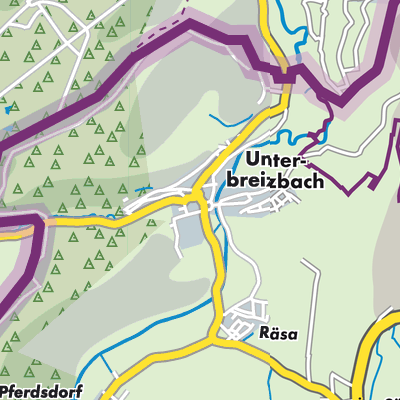 Übersichtsplan Unterbreizbach