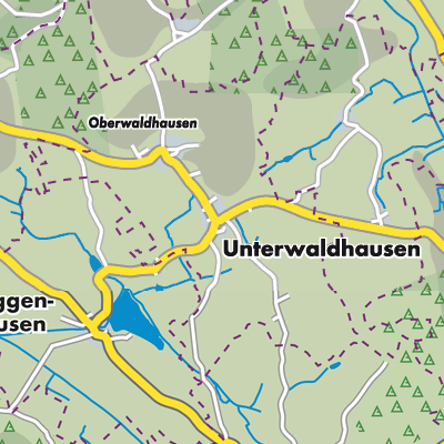 Übersichtsplan Unterwaldhausen