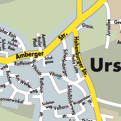 Stadtplan Ursensollen