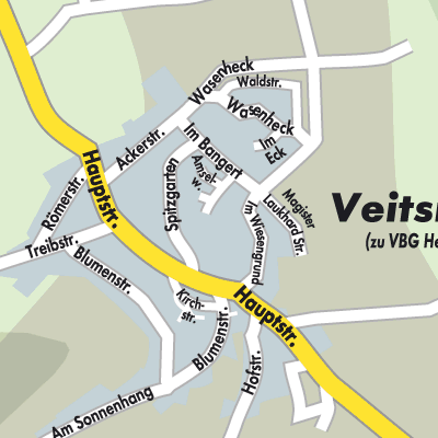 Stadtplan Veitsrodt