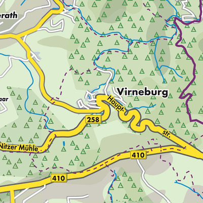 Übersichtsplan Virneburg