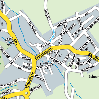 Stadtplan Volkertshausen