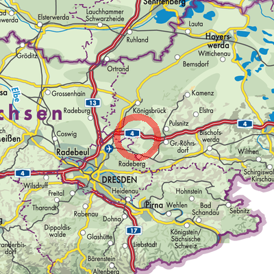 Landkarte Wachau