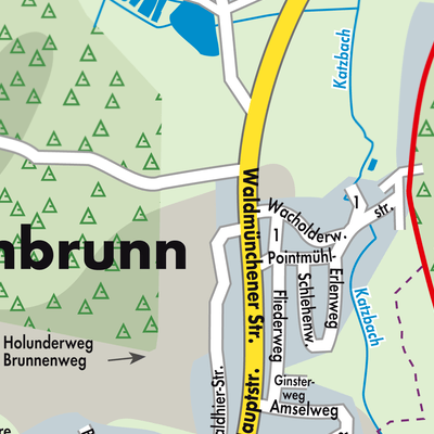 Stadtplan Waffenbrunn