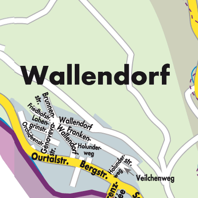 Stadtplan Wallendorf