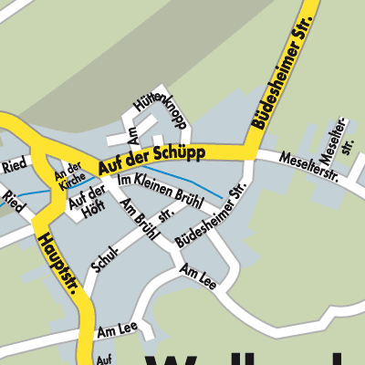 Stadtplan Wallersheim