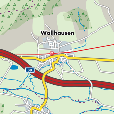 Übersichtsplan Wallhausen