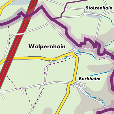 Übersichtsplan Walpernhain