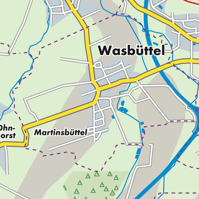 Übersichtsplan Wasbüttel
