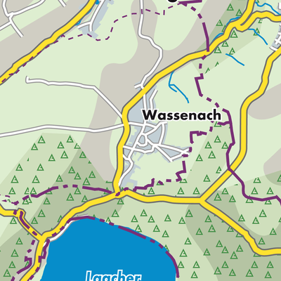 Übersichtsplan Wassenach