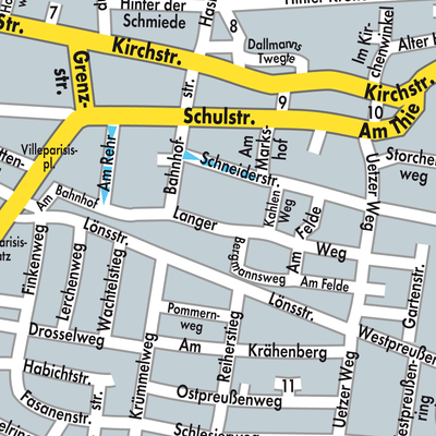 Stadtplan Wathlingen