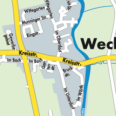Stadtplan Wechingen