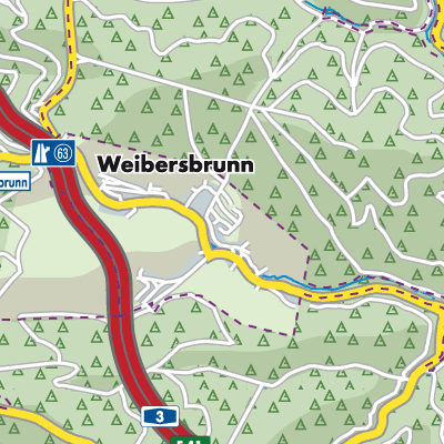 Übersichtsplan Weibersbrunn