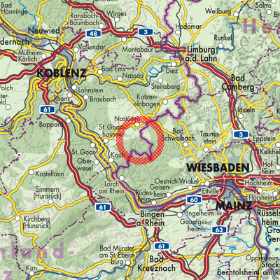 Landkarte Weidenbach