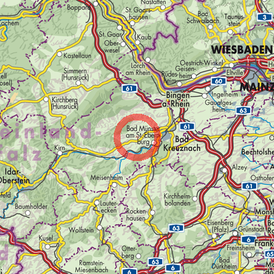 Landkarte Weinsheim