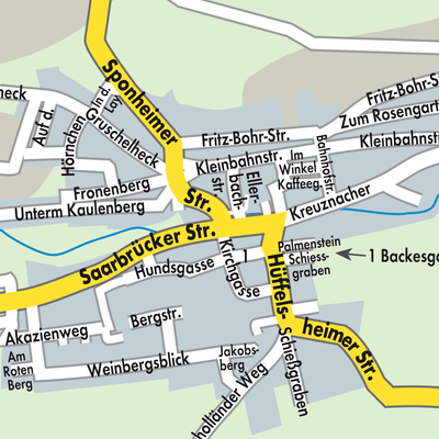 Stadtplan Weinsheim