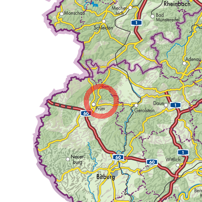 Landkarte Weinsheim