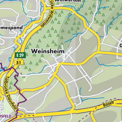 Übersichtsplan Weinsheim