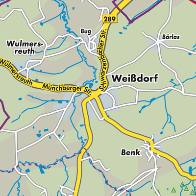 Übersichtsplan Weißdorf