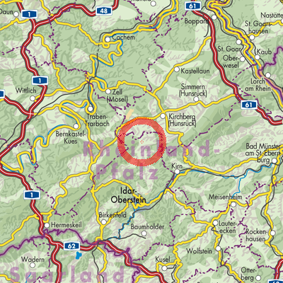 Landkarte Weitersbach