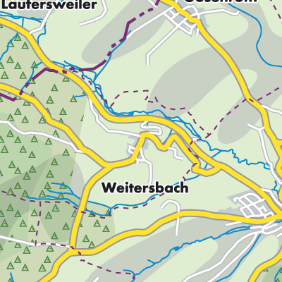Übersichtsplan Weitersbach