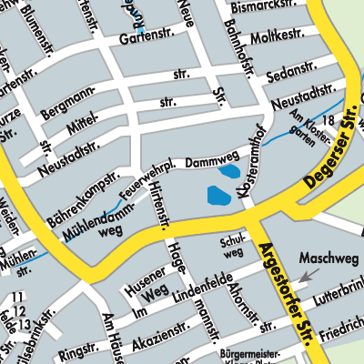 Stadtplan Wennigsen (Deister)