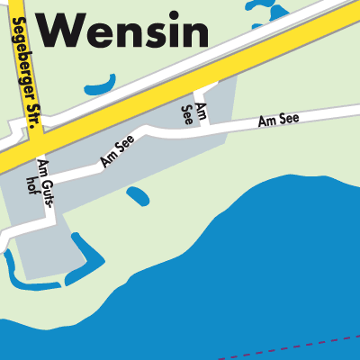 Stadtplan Wensin
