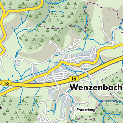 Übersichtsplan Wenzenbach