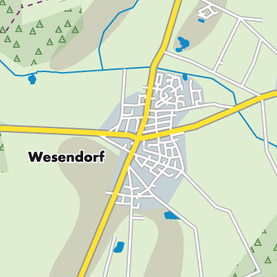 Übersichtsplan Wesendorf