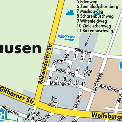 Stadtplan Weyhausen