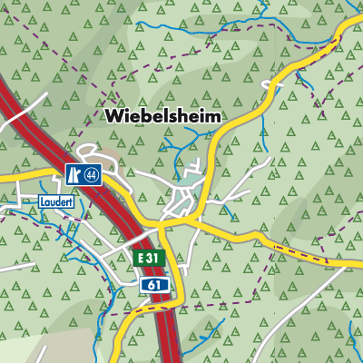Übersichtsplan Wiebelsheim