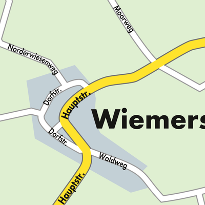 Stadtplan Wiemerstedt