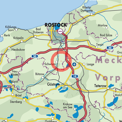 Landkarte Wiendorf