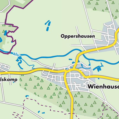 Übersichtsplan Wienhausen
