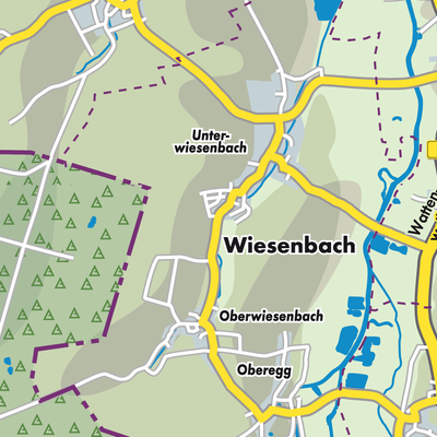 Übersichtsplan Wiesenbach