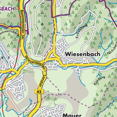 Übersichtsplan Wiesenbach