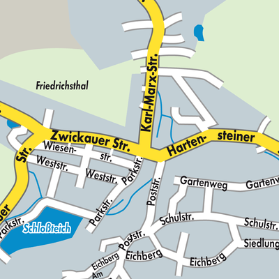 Stadtplan Wildenfels