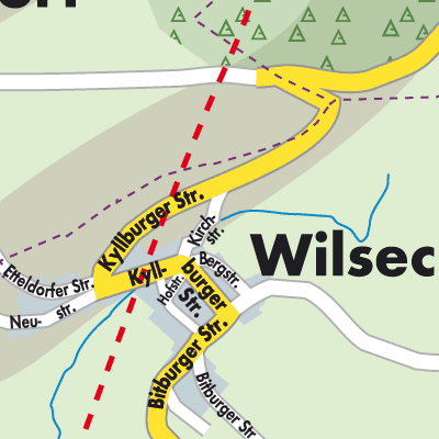 Stadtplan Wilsecker