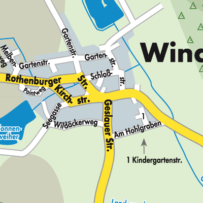 Stadtplan Windelsbach